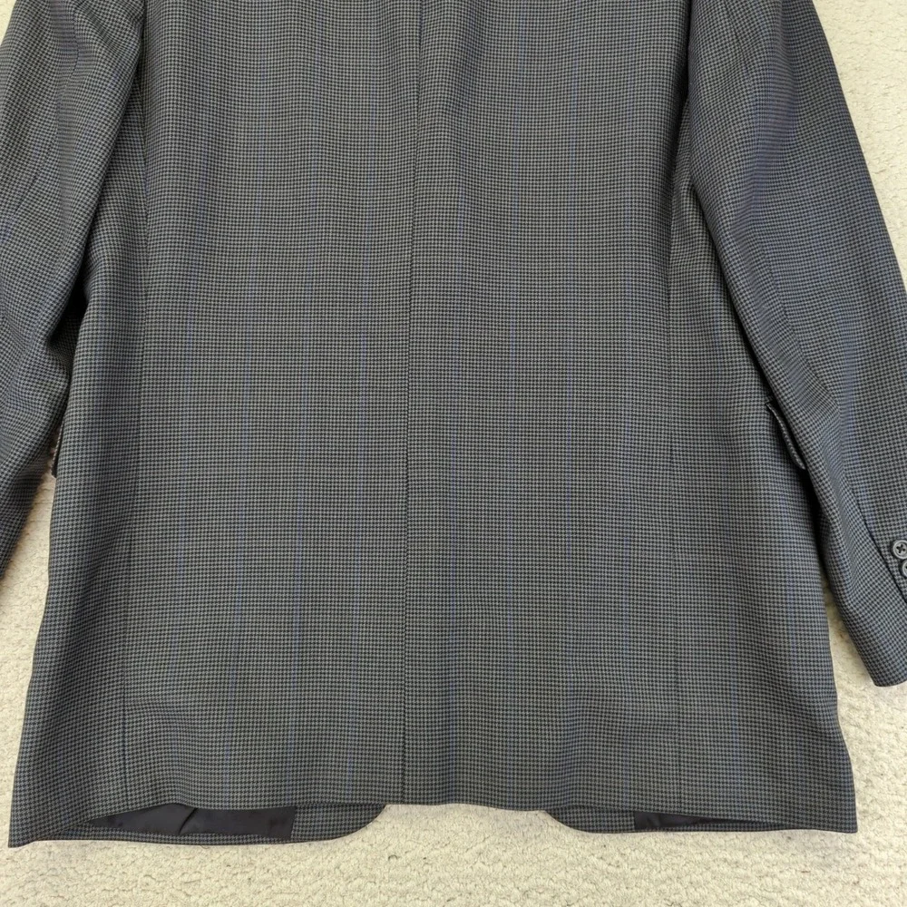JACK VICTOR Saks Fifth Avenue‎ Mens Wool Blazer Jacket Suit Sport Coat Size 42L